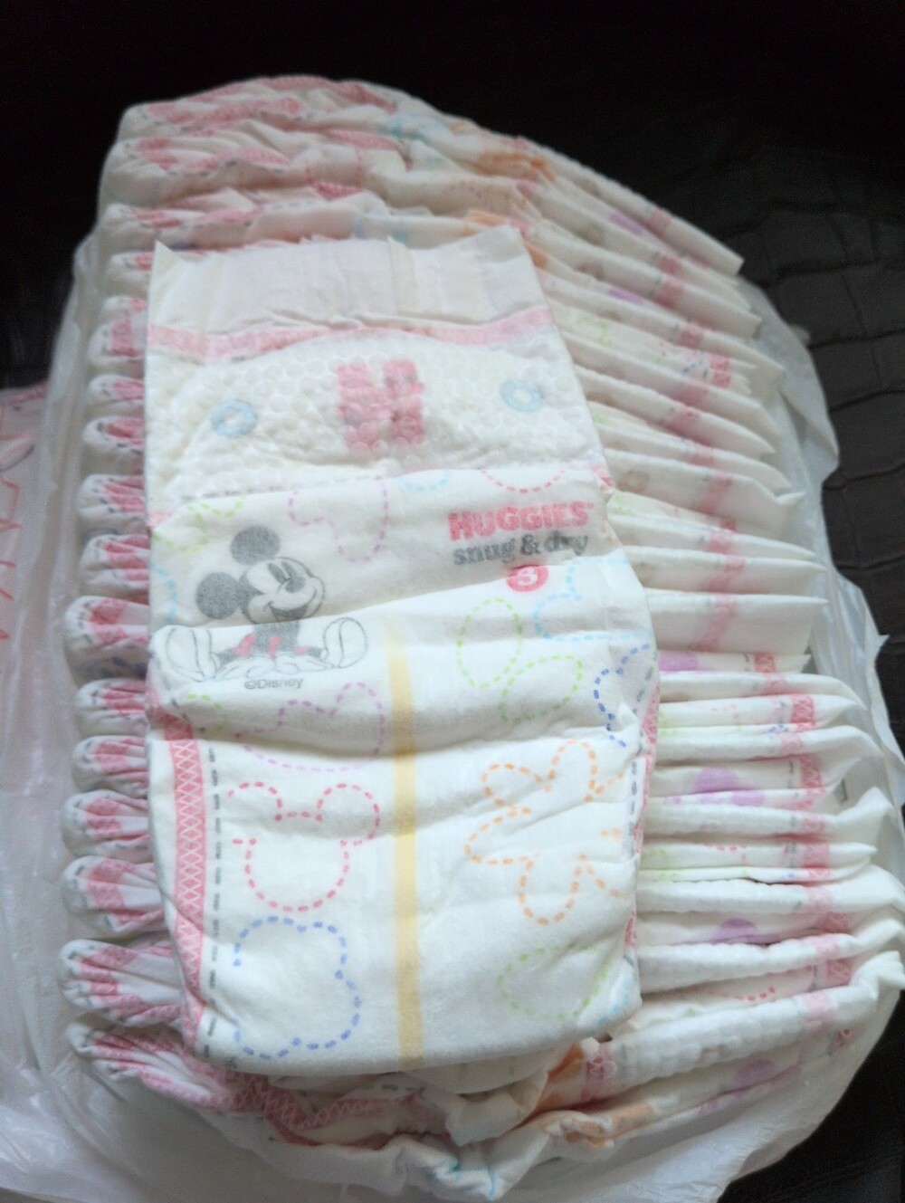Huggies Mickey Mouse Disposable Diapers Snug And Dry (19 ct)